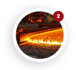 hot rolling and cold rolling