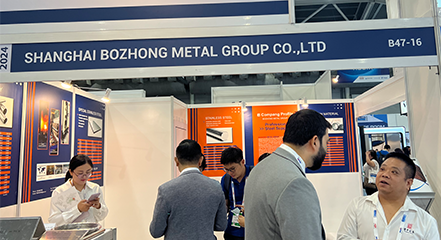 Connect Global Business Opportunities, Discuss Industry Future - Shanghai Bozhong Metal Debuts at 2024 Stainless Steel World Asia in Singapore