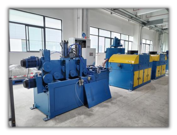 sharpening machine for nickel alloy tubes